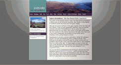Desktop Screenshot of explorebreadalbane.co.uk